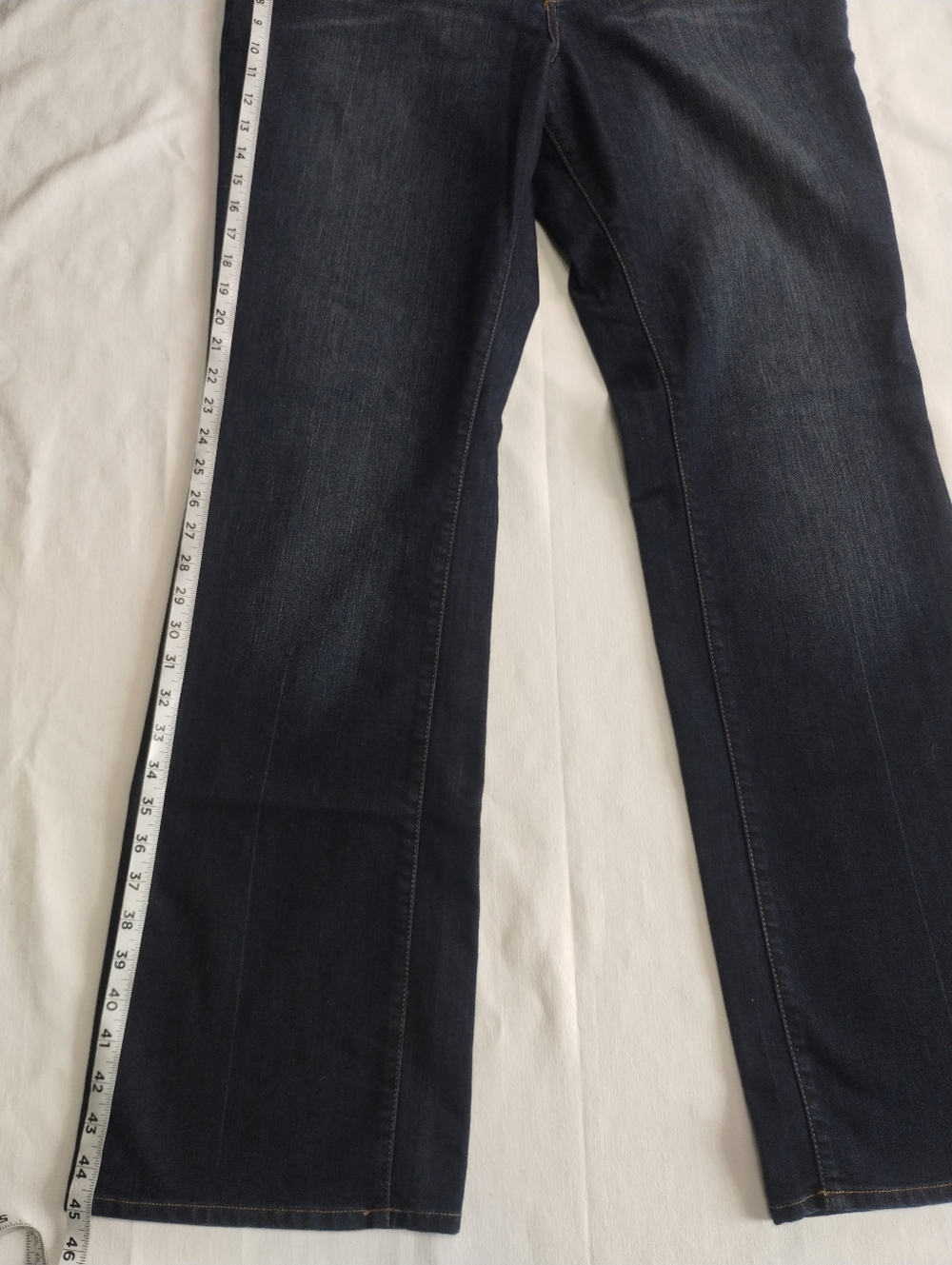 Coldwater Creek Dark Blue Flare Jeans - Picture 3 of 10
